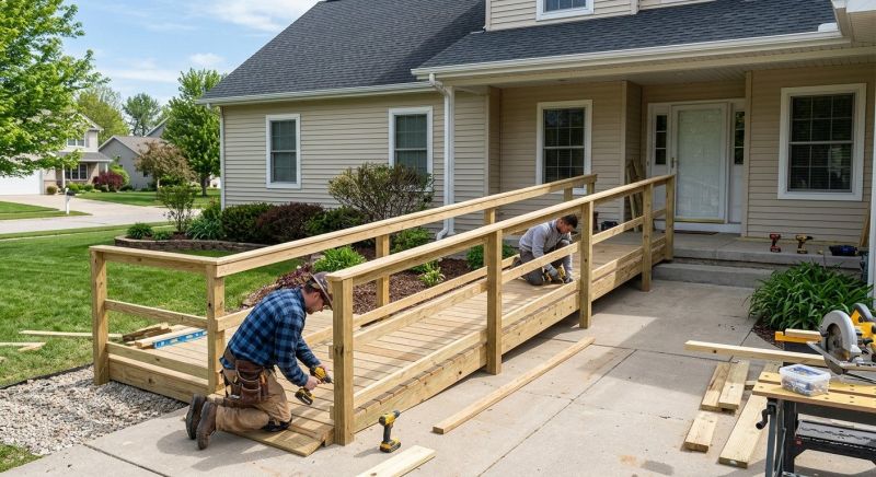 ADA Ramp Installation in Wilmington, NC