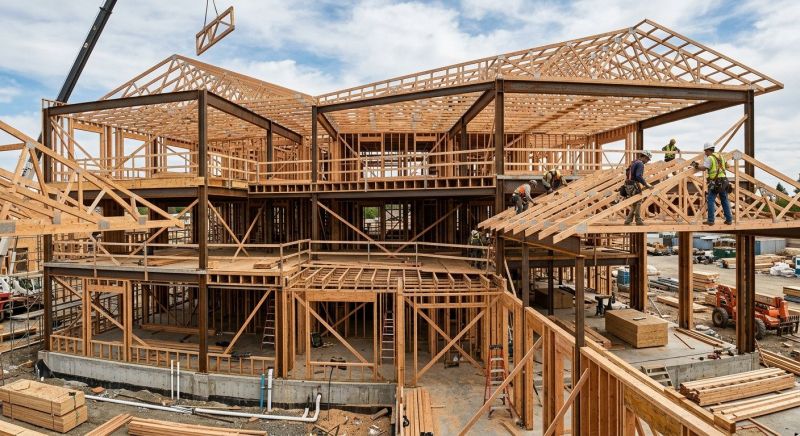 Commercial Framing in Conroe, TX