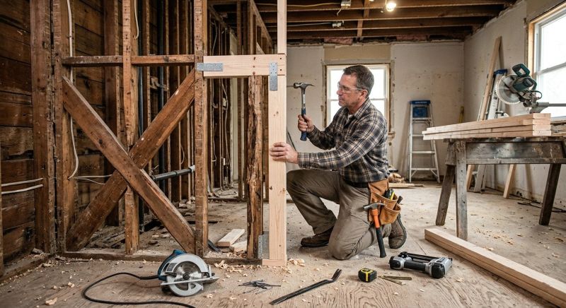 Framing Repair in Wilmington, NC