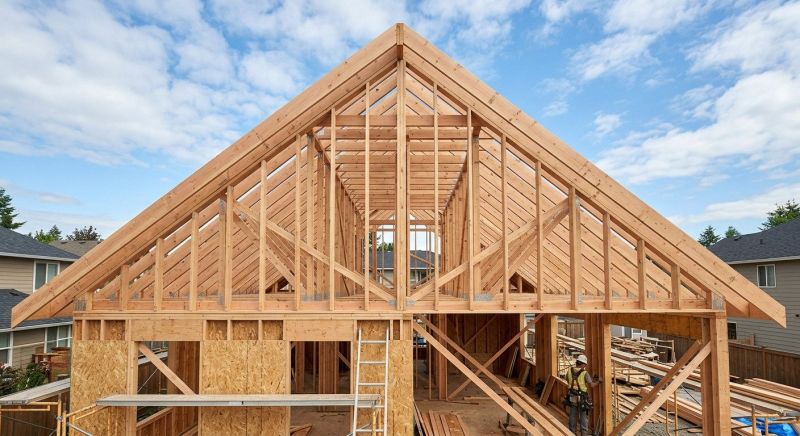 Gable Roof Framing in Conroe, TX