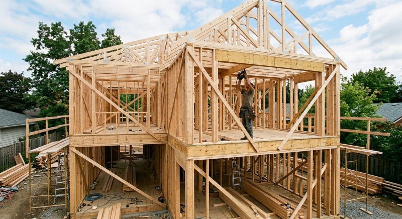House Framing in Kansas City, KS