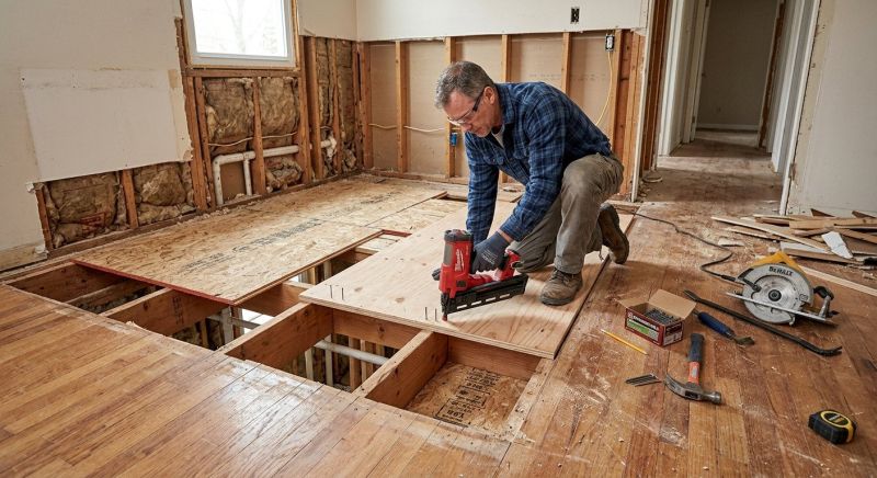 Sagging Floor Repair in Conroe, TX