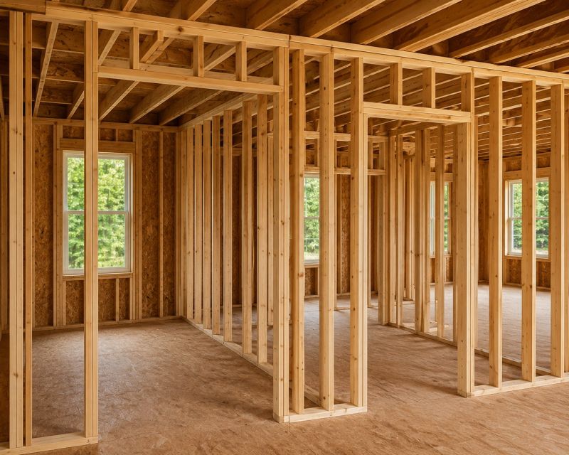Stud Wall Framing in Conroe, TX