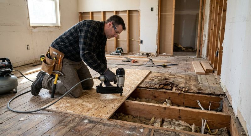 Underfloor Repair in Conroe, TX