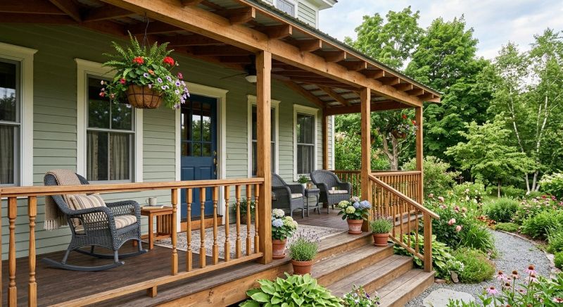 Wood Porch Construction in Seattle, WA