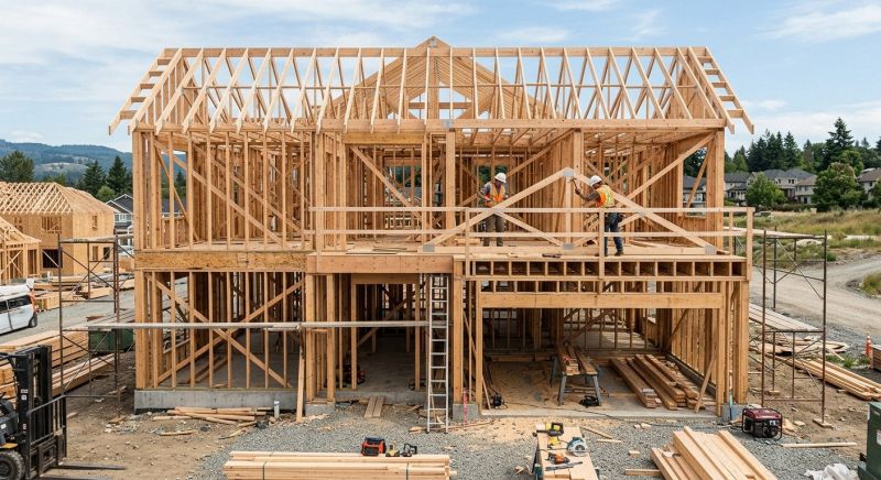 Wood Structural Framing in Conroe, TX