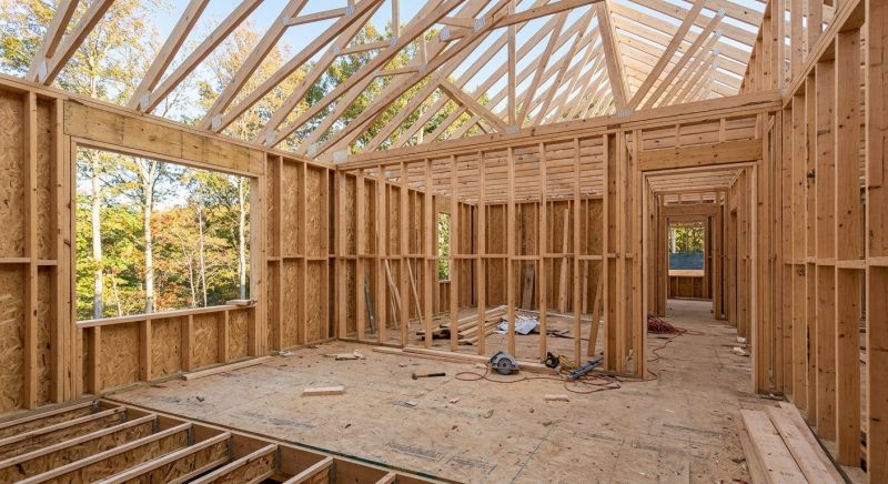 Bedroom Framing in Conroe, TX