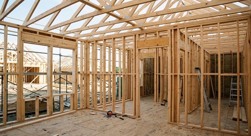 Bedroom Framing in Kansas City, KS