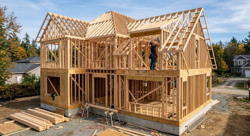 Construction Framing in Conroe, TX
