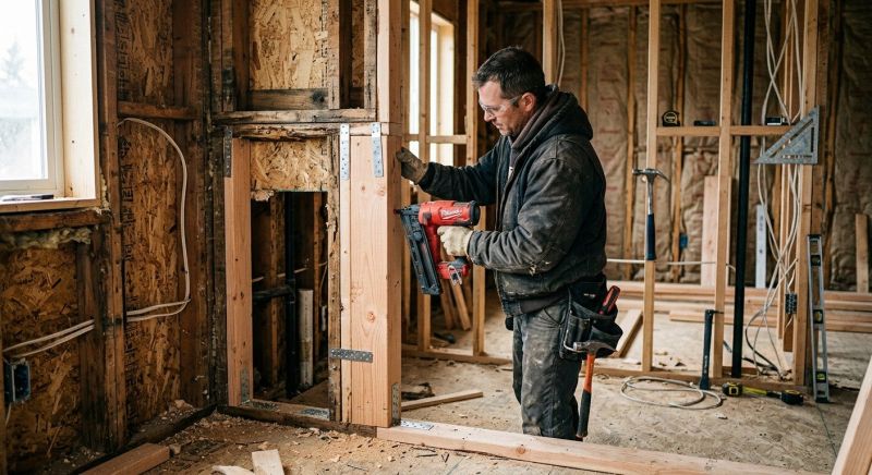 Damaged Framing Replacement in Conroe, TX