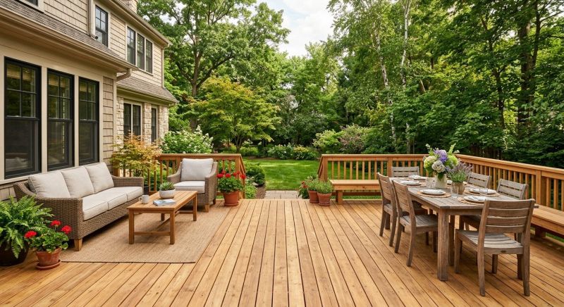 Deck Enlargement in Stamford, CT