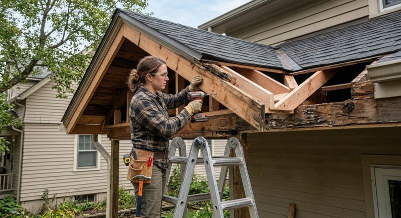 Eaves Repair in Wilmington, NC