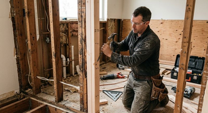 Floor Framing Repair in Wilmington, NC