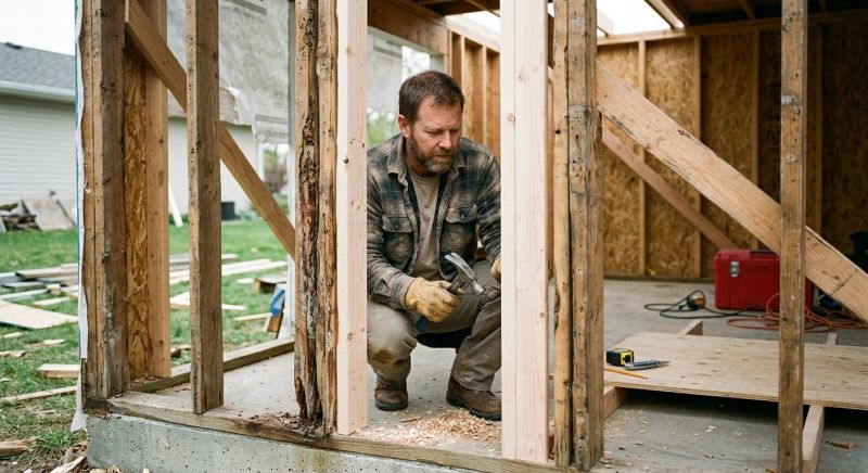 Floor Framing Repair in Wilmington, NC