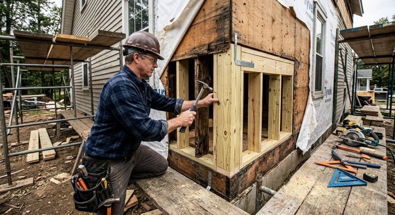 Floor Framing Repair in Kansas City, KS