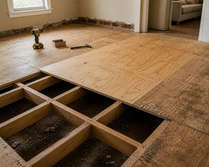 Floor Joist Replacement in Conroe, TX