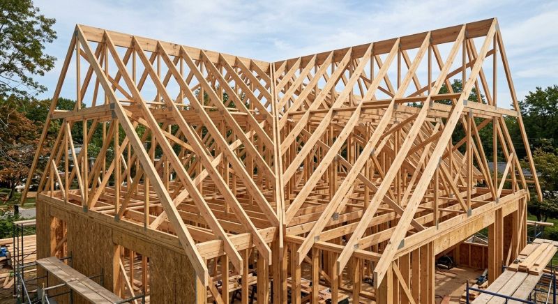 Hip Roof Framing in Wilmington, NC