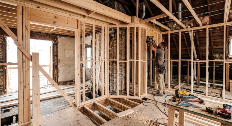 Home Renovation Framing in Wilmington, NC