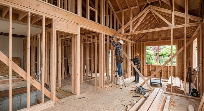 House Framing in Kansas City, KS