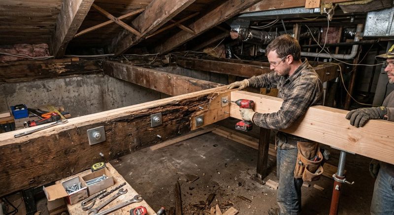 Joist Repair Service in Wilmington, NC