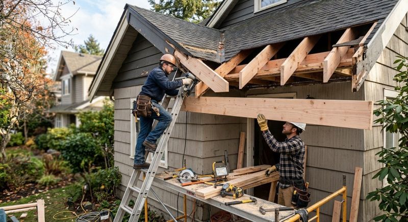 Overhang Repair in Kansas City, KS