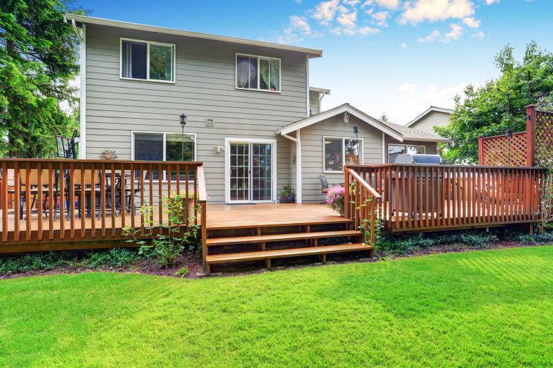 Redwood Deck Installation in Norwalk, CT