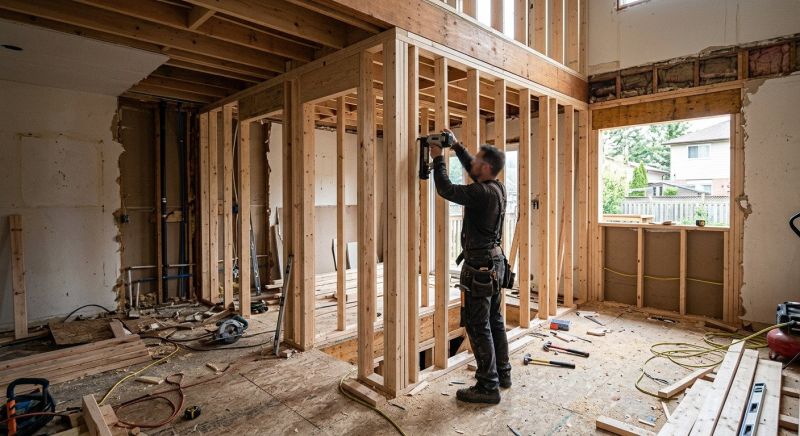 Renovation Framing in Conroe, TX