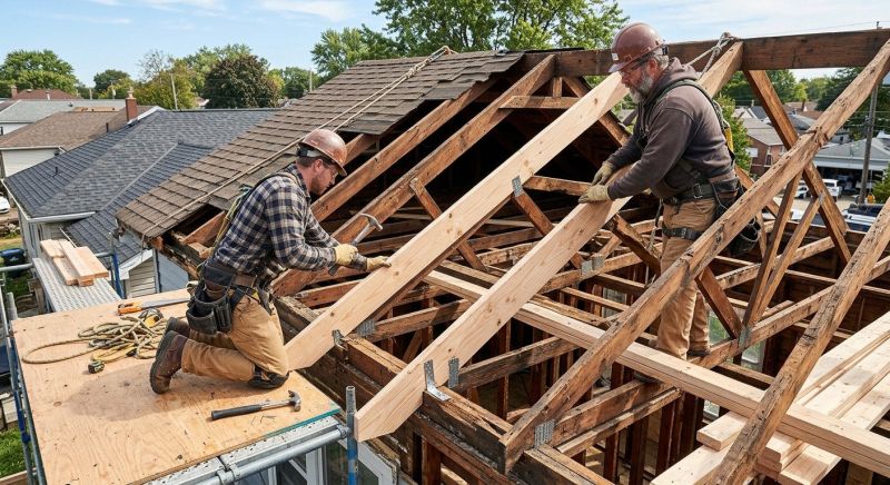 Roof Beam Repair in Wilmington, NC