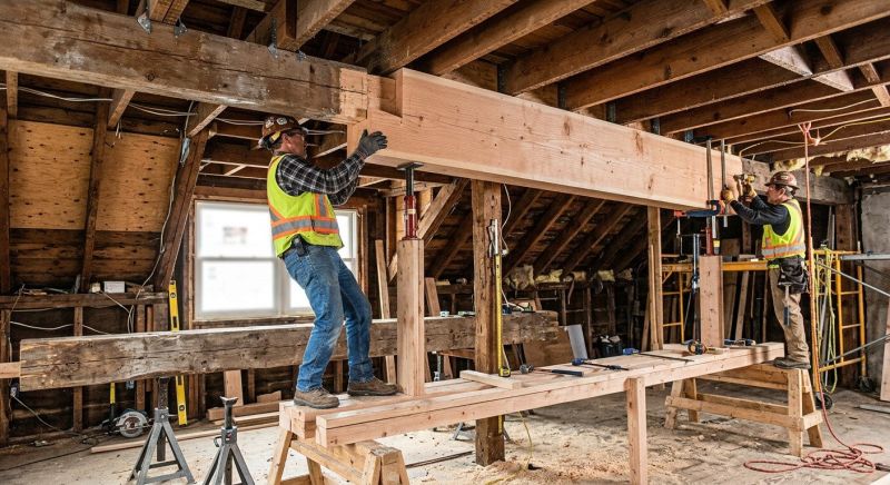 Roof Beam Replacement in Kansas City, KS