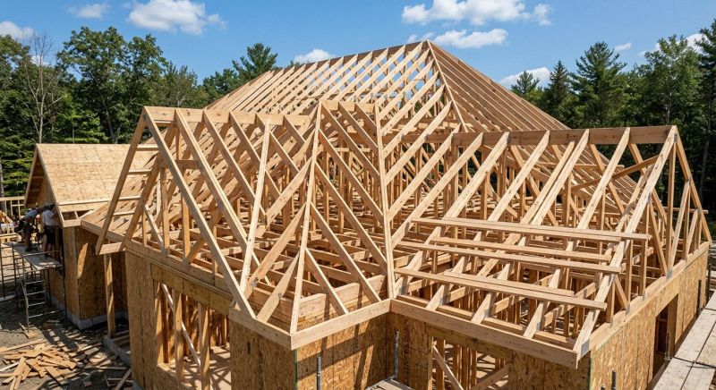 Roof Framing in Conroe, TX