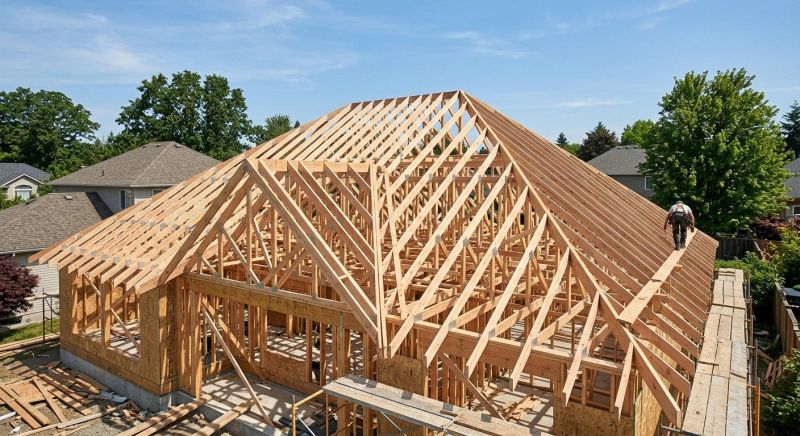 Roof Framing in Kansas City, KS