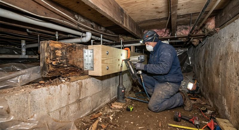 Roof Joist Repair in Wilmington, NC