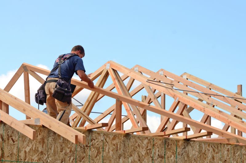 Roof Truss Framing in Kansas City, KS