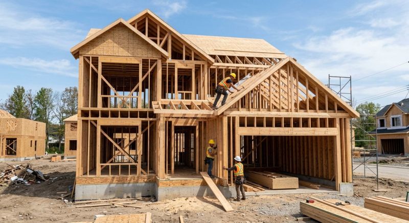 Rough Framing Service in Conroe, TX