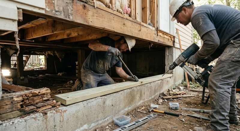 Sill Plate Replacement in Wilmington, NC