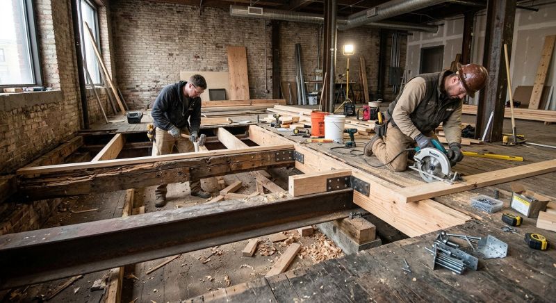 Structural Flooring Repair in Conroe, TX