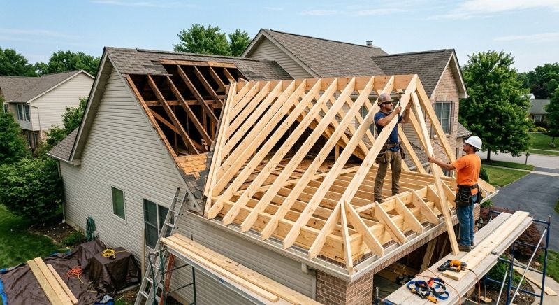 Structural Roof Framing in Conroe, TX