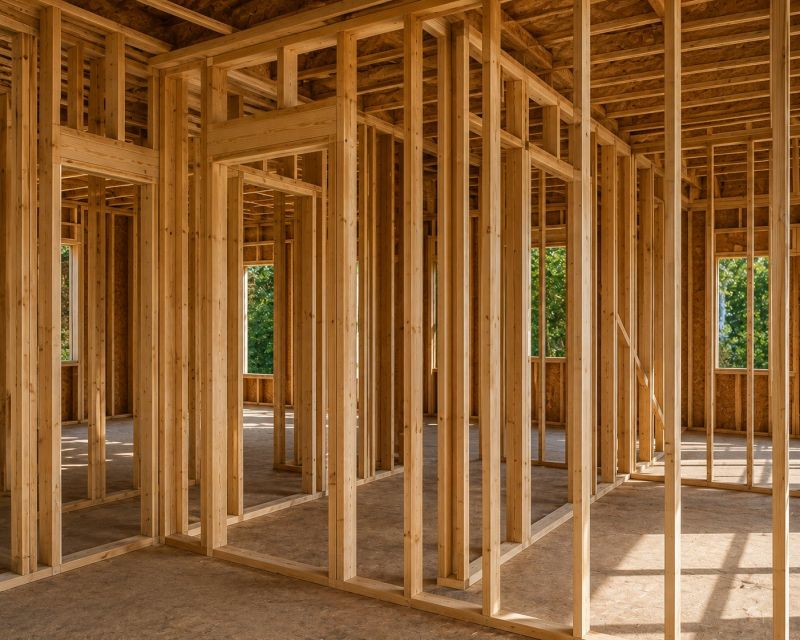 Stud Wall Installation in Conroe, TX