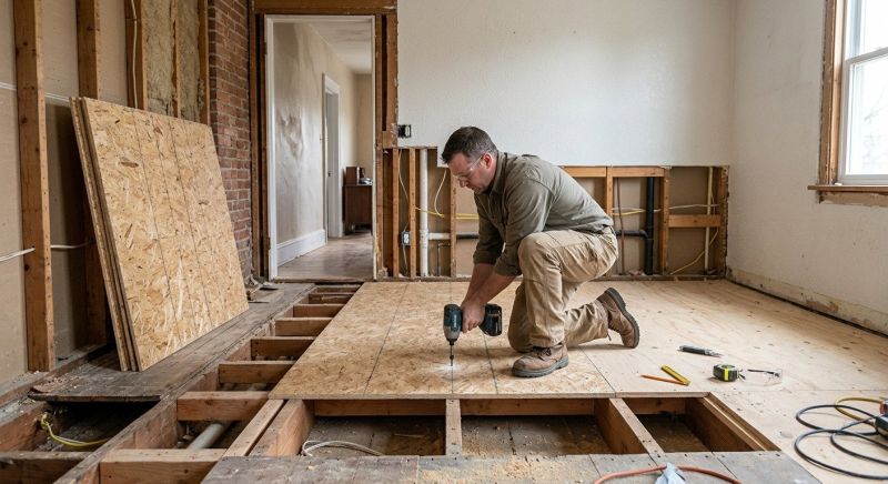 Subfloor Installation in Wilmington, NC