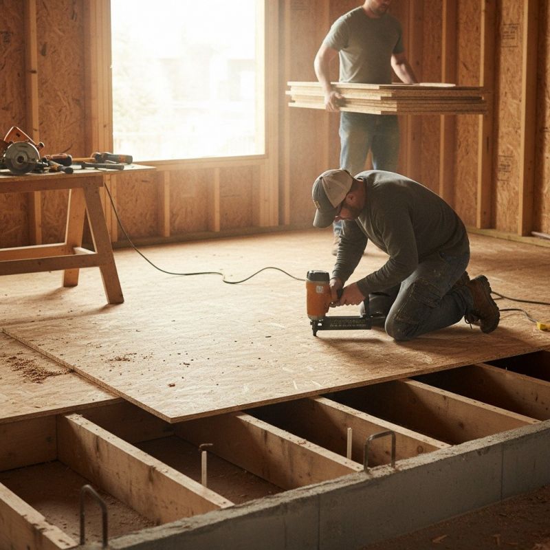 Subfloor Installation in Conroe, TX