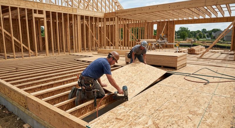 Subfloor Installation in Conroe, TX