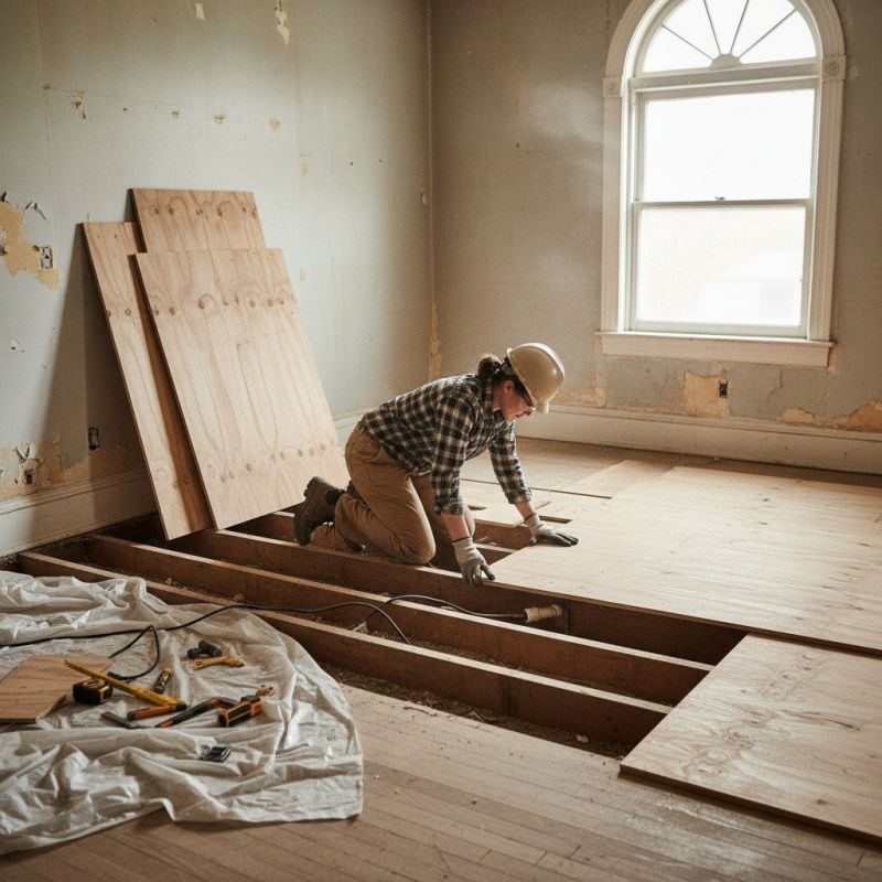 Subfloor Repair in Wilmington, NC