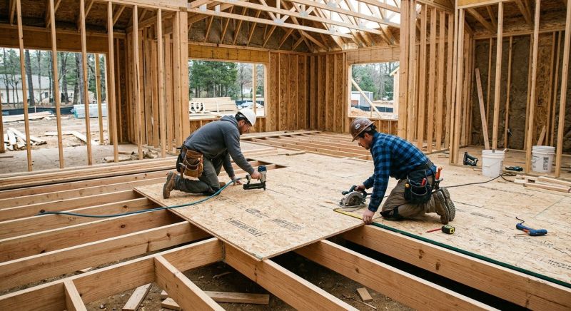 Subfloor Replacement in Conroe, TX