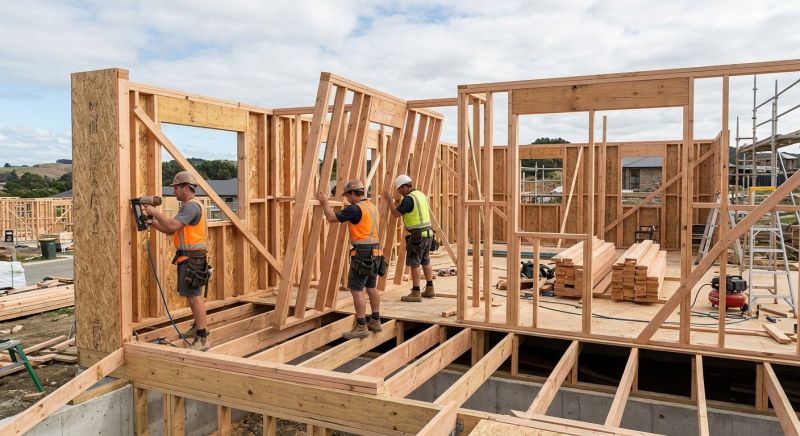 Timber Wall Installation in Wilmington, NC