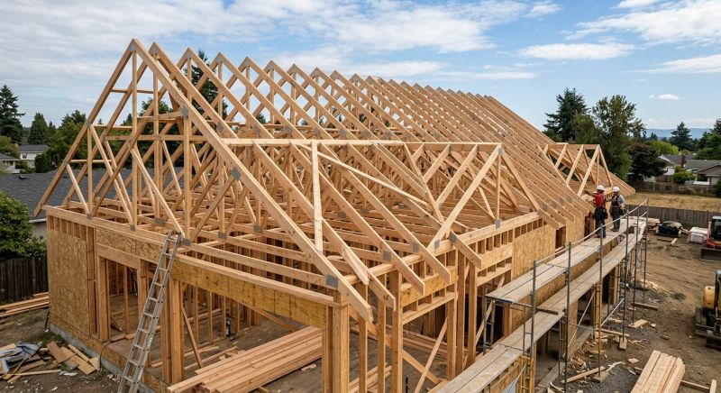 Truss Framing in Conroe, TX