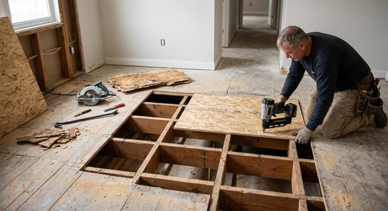Underfloor Repair in Wilmington, NC
