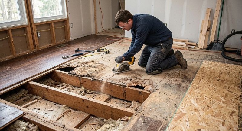 Underfloor Repair in Conroe, TX