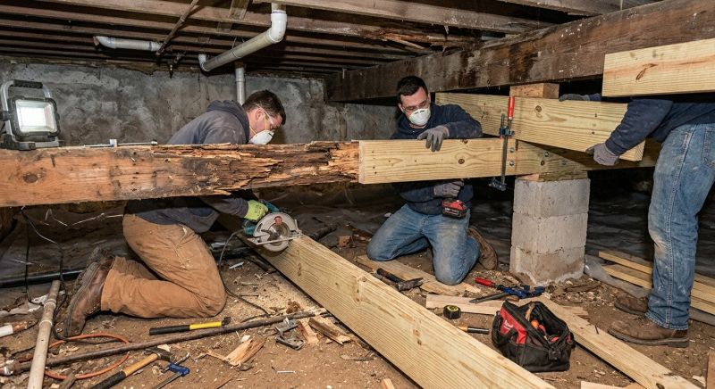Underfloor Repair in Conroe, TX