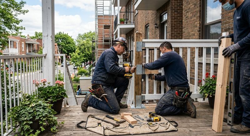 Wood Balcony Repair in Seattle, WA