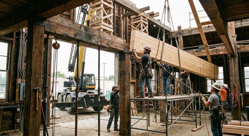 Wood Beam Replacement in Kansas City, KS